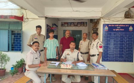बोधघाट थाना क्षेत्र में युवाओं को नशे की ओर धकेलने वालो के खिलाफ बस्तर पुलिस की लगातार कार्यवाही