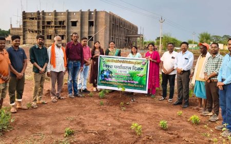 विश्व पर्यावरण दिवस, उद्यानिकी महाविद्यालय सोनारपाल में वृहद पौधरोपण और जन-जागरूकता अभियान आयोजित
