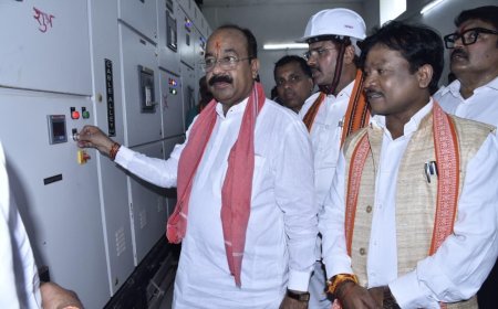 उप मुख्यमंत्री श्री अरुण साव ने जगदलपुर शहर में विकास कार्यों का किया निरीक्षण, समय पर कार्य पूर्ण करने के दिए निर्देश