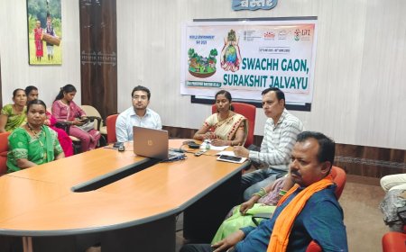 बस्तर की सरपंच जयंती कश्यप ने केंद्रीय मंत्री से साझा किए स्वच्छता के नवाचार, समूचे देश में मिली सराहना