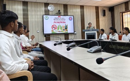 उद्यानिकी महाविद्यालय सोनारपाल में 'विश्व तम्बाकू निषेध दिवस' पर जागरूकता कार्यक्रम संपन्न
