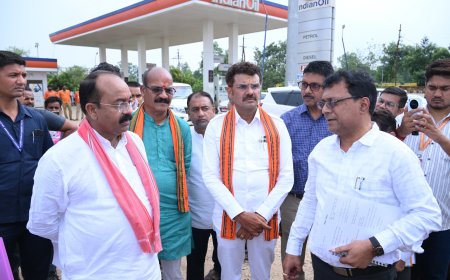 उप मुख्यमंत्री अरूण साव द्वारा निर्माण कार्यों के गहन निरीक्षण का दौर जारी, पुल, सड़क, रेलवे ओवरब्रिज और जल जीवन मिशन के कार्यों का लिया जायजा