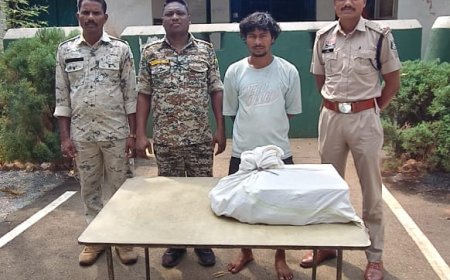 मध्यप्रदेश की अवैध शराब रखकर बिक्री करने वाले आरोपी को थाना करपावड के द्वारा आबकारी एक्ट में किया गया गिरफ्तार