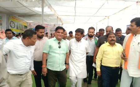 नारायणपुर में जिला सहकारी केन्द्रीय बैंक के नवीन शाखा भवन का लोकार्पण