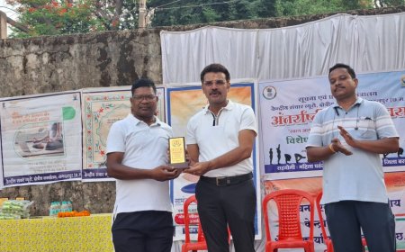 केंद्रीय संचार ब्यूरो, जगदलपुर द्वारा हाटकचोरा में एक दिवसीय योग शिविर का आयोजन
