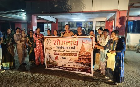 सोमनाथ स्वाभिमान पर्व यात्रा के लिए जगदलपुर से रवाना हुआ श्रद्धालुओं का दल, महापौर संजय पांडे ने दी शुभकामनाएं
