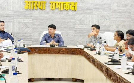 खरीफ सीजन 2026, कलेक्टर ने दिए शत-प्रतिशत फसल बीमा के निर्देश