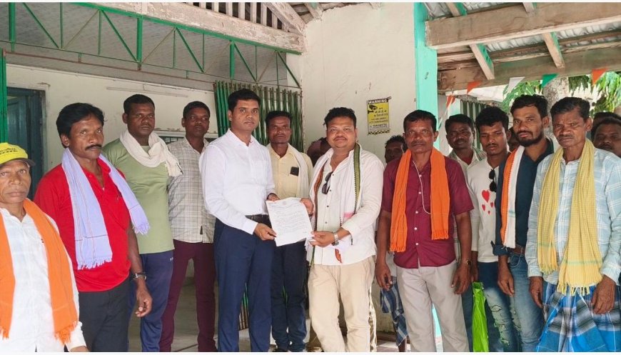 ग्राम पिपलावंड जामगुड़ा के किसानों की भूमि पर प्रस्तावित वन विभागीय तालाब निर्माण कार्य रोकने एवं किसानों के अधिकारों की रक्षा की मांग
