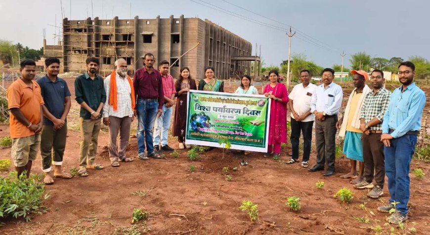 विश्व पर्यावरण दिवस, उद्यानिकी महाविद्यालय सोनारपाल में वृहद पौधरोपण और जन-जागरूकता अभियान आयोजित