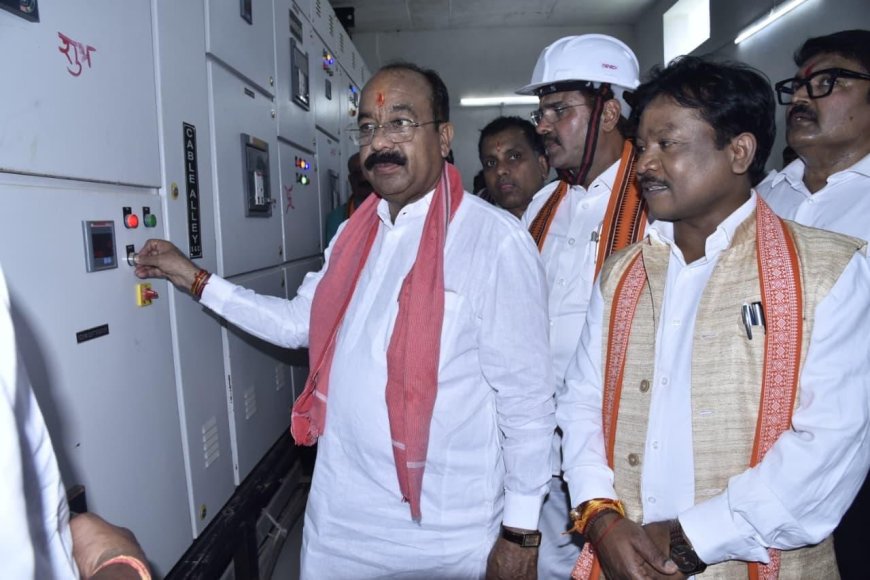 उप मुख्यमंत्री श्री अरुण साव ने जगदलपुर शहर में विकास कार्यों का किया निरीक्षण, समय पर कार्य पूर्ण करने के दिए निर्देश