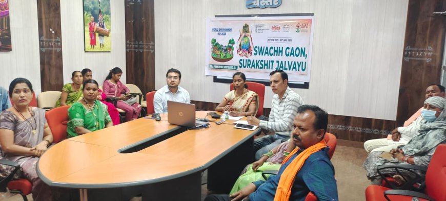 बस्तर की सरपंच जयंती कश्यप ने केंद्रीय मंत्री से साझा किए स्वच्छता के नवाचार, समूचे देश में मिली सराहना