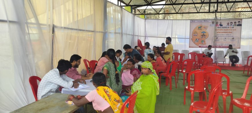 प्रधानमंत्री स्वनिधि लोन महोत्सव मेले में पथ एवं फुटकर विक्रेताओं ने किया आवेदन