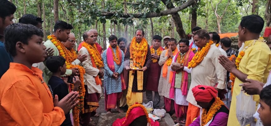 ग्राम बड़े देवड़ा में प्रसिद्ध बाबा भैरव जात्रा का आयोजन , सुकमा जमींदार कुमार जयदेव हुए शामिल