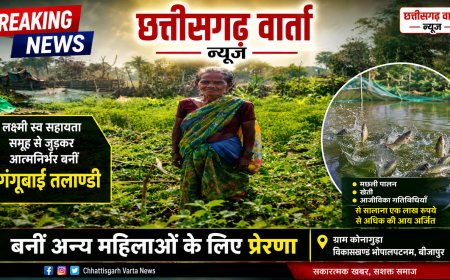 लक्ष्मी स्व सहायता समूह से जुड़कर आत्मनिर्भर बनीं गंगूबाई तलाण्डी