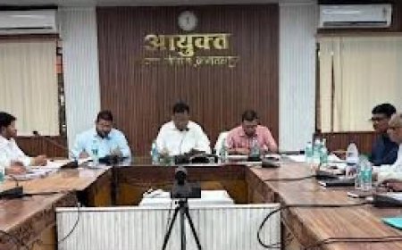 कमिश्नर बस्तर डोमन सिंह ने की नगरीय प्रशासन विभाग की संभाग स्तरीय समीक्षा