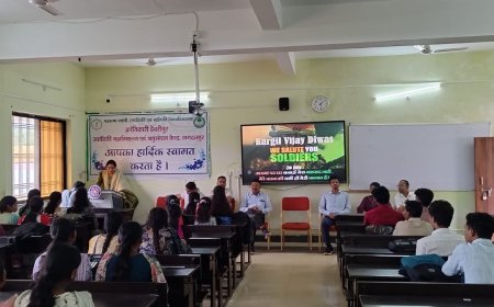 कारगिल विजय दिवस पर बस्तर के उद्यानिकी महाविद्यालयों में गूंजा देशभक्ति का स्वर