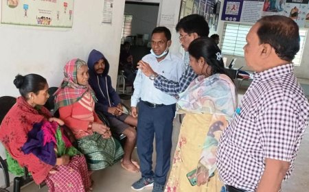 भारी बारिश के अलर्ट के बीच दूरस्थ मलेरिया प्रभावित क्षेत्रों में पहुँची जिला स्वास्थ्य टीम