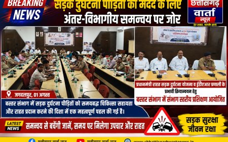सड़क दुर्घटना पीड़ितों की मदद के लिए अंतर-विभागीय समन्वय पर जोर