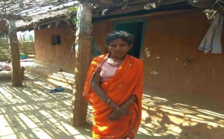 असहाय महिला के पक्के मकान का सपना हुआ साकार