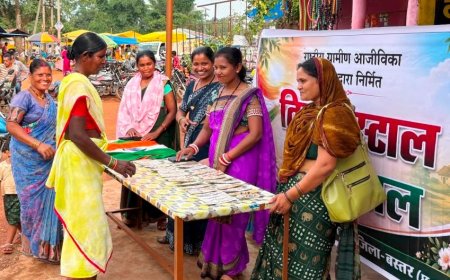 बकावंड में धान, गेहूं और बांस की पर्यावरण-अनुकूल राखियों से संवर रही आजीविका