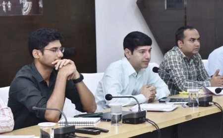 कलेक्टर श्री आकाश छिकारा ने ली समय-सीमा बैठक, योजनाओं के कारगर क्रियान्वयन के दिए निर्देश
