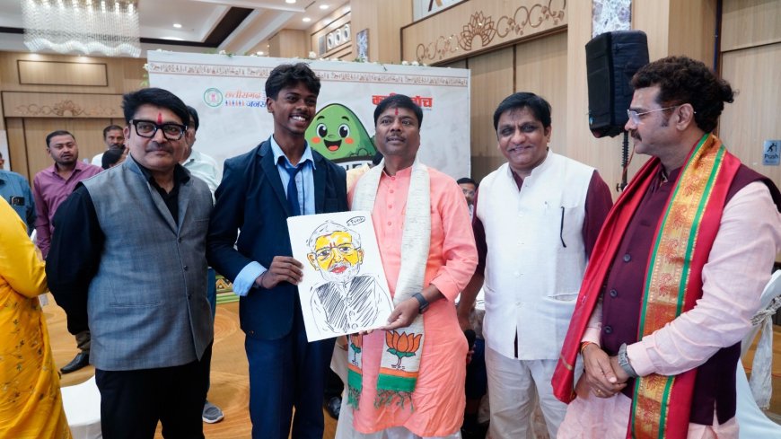 कला के माध्यम से अभिव्यक्ति भी एक बड़ा हुनर - वन मंत्री केदार कश्यप