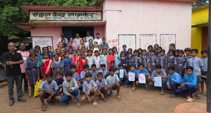 प्रतिभा को पंख’ टैलेंट तिहार में बच्चों ने दिखाई कला और हुनर, नृत्य-गायन से बांधा समां
