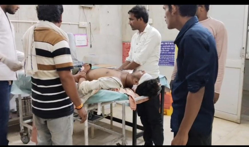 बेमेतरा में भीषण सड़क हादसा, 5 साल के मासूम समेत 4 घायल,2 की हालत नाजुक, रायपुर रेफर