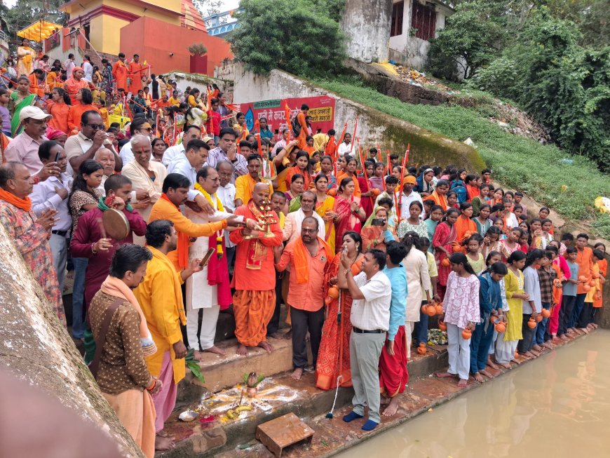 सावन के तृतीय सोमवार पर रामपाल कांवड़ यात्रा में उमड़ा आस्था का सैलाब : कैलाश ठाकुर