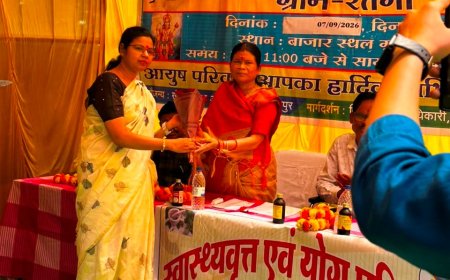 आयुष विभाग व जिला प्रशासन का संयुक्त प्रयास बस्तर में विशाल स्वास्थ्य शिविर का सफल आयोजन