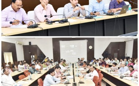समय-सीमा बैठक में कलेक्टर ने योजनाओं के त्वरित क्रियान्वयन और लक्ष्य पूर्ति के दिए निर्देश