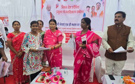 भानपुरी में विशाल स्वास्थ्य व दिव्यांगजन शिविर संपन्न, 570 हितग्राहियों की जांच, मौके पर ही 210 को मिले प्रमाण पत्र