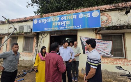 कलेक्टर-सीईओ ने शिक्षा, स्वास्थ्य और योजनाओं की जमीनी स्थिति का लिया जायजा, व्यवस्थाओं में सुधार के दिए निर्देश