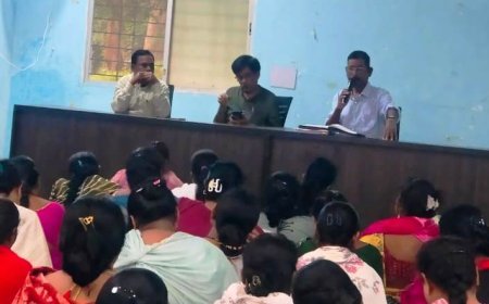 टीबी मुक्त भारत अभियान, गीदम रोड स्वास्थ्य केंद्र में मितानिनों को मिला विशेष प्रशिक्षण