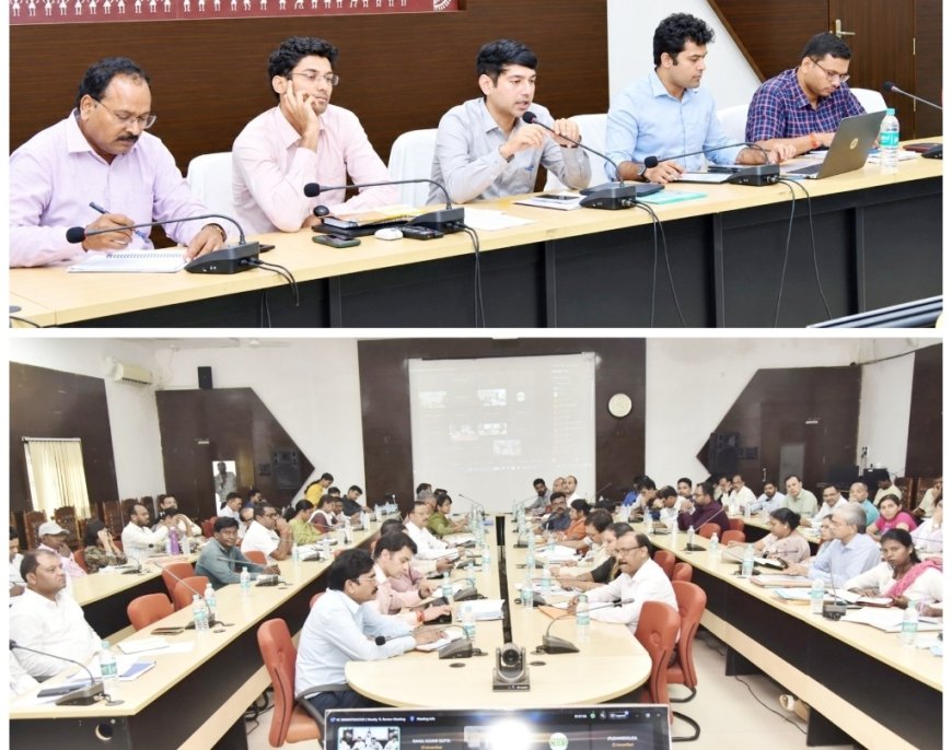 समय-सीमा बैठक में कलेक्टर ने योजनाओं के त्वरित क्रियान्वयन और लक्ष्य पूर्ति के दिए निर्देश