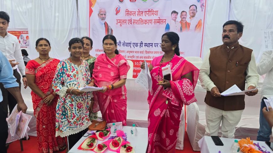 भानपुरी में विशाल स्वास्थ्य व दिव्यांगजन शिविर संपन्न, 570 हितग्राहियों की जांच, मौके पर ही 210 को मिले प्रमाण पत्र